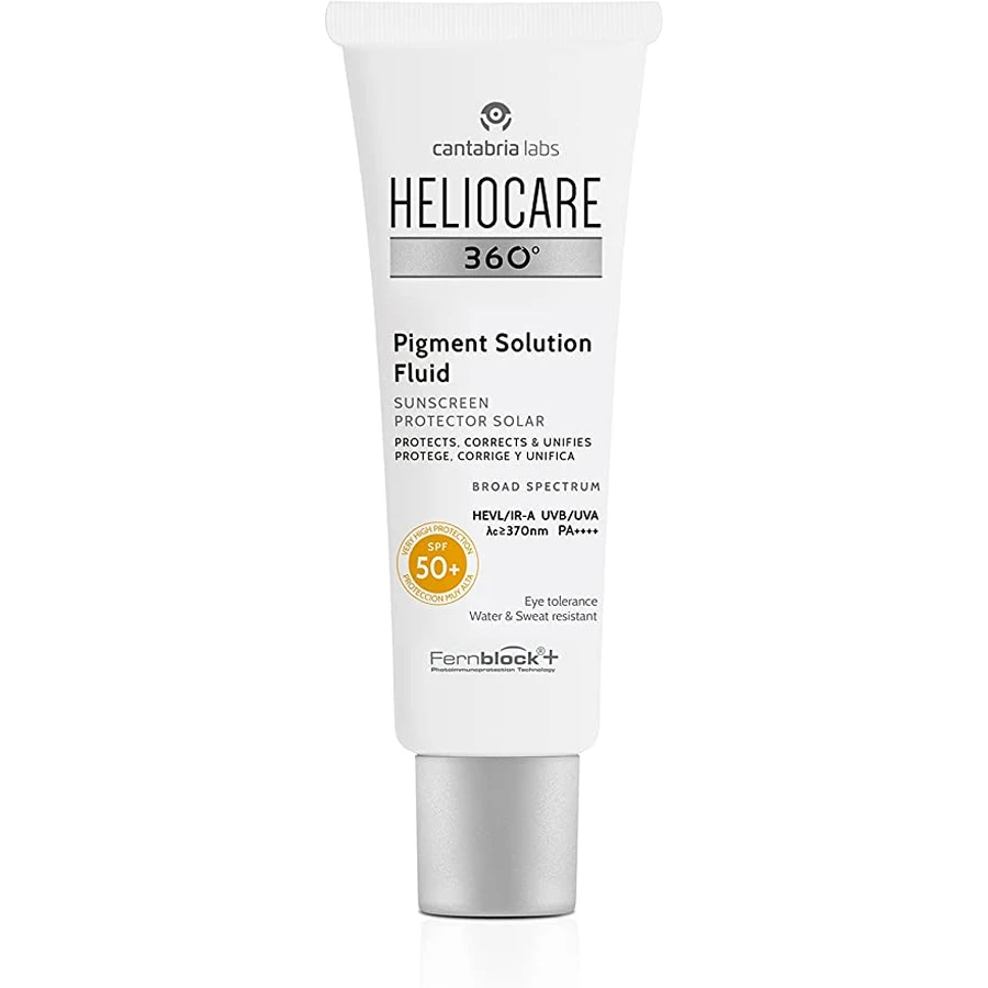 Fluid protectie solara SPF50+ Heliocare 360º Pigment Solution, 50 ml, Cantabria