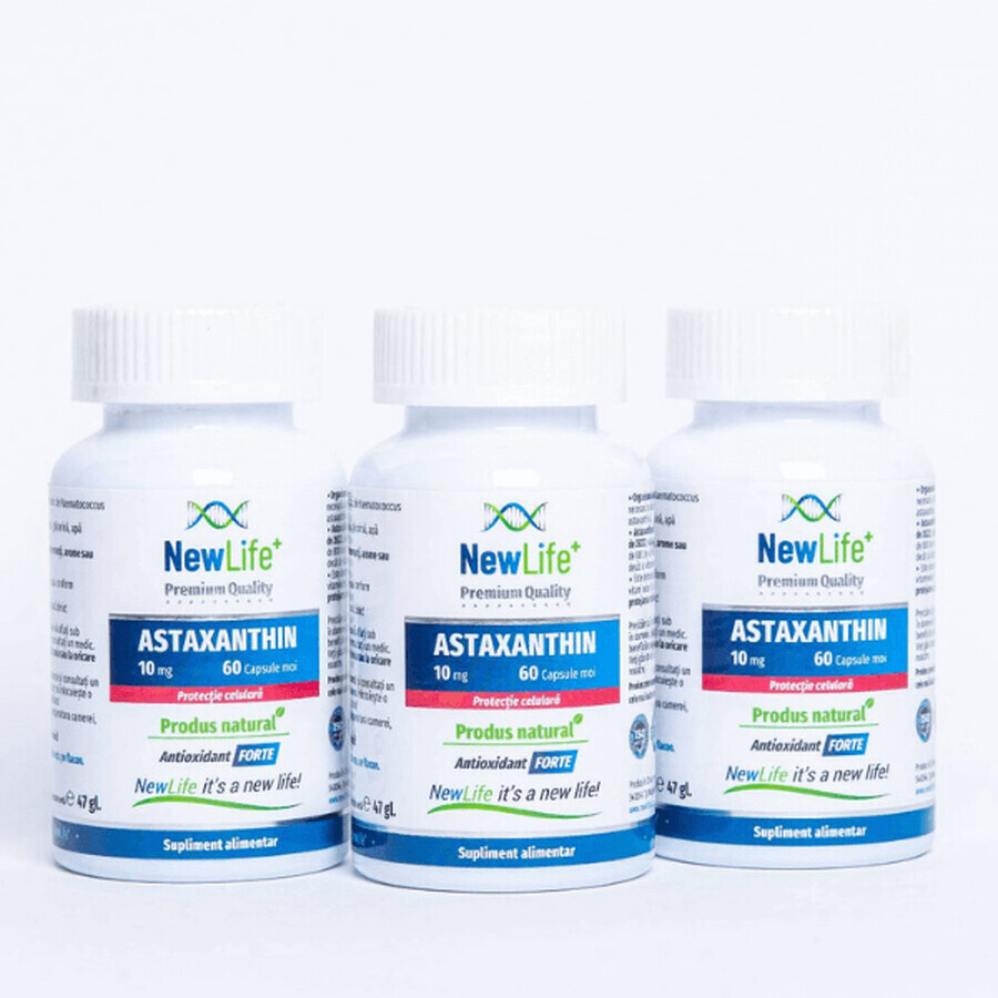 ASTAXANTHIN ,10 MG, 60 CAPSULE MOI, NEW LIFE+