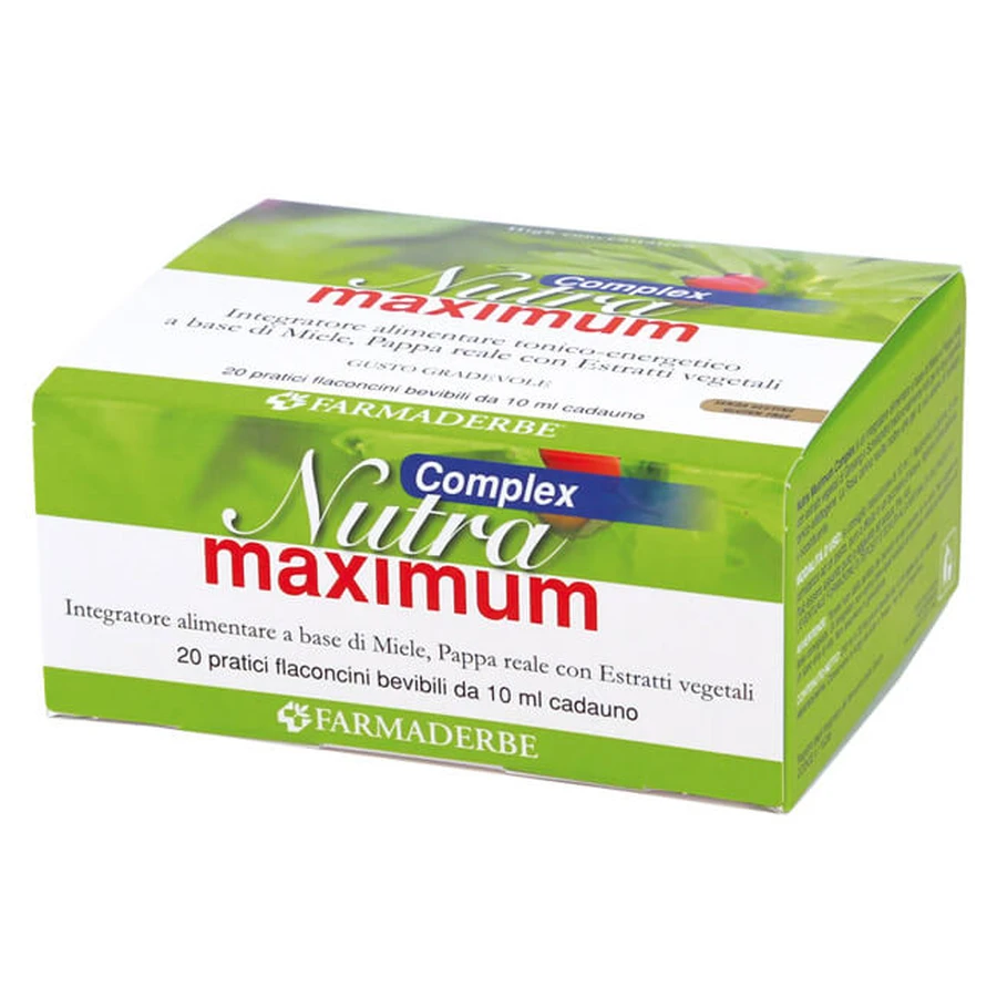 NUTRA MAXIMUM COMPLEX 20FL: ceny i cechy