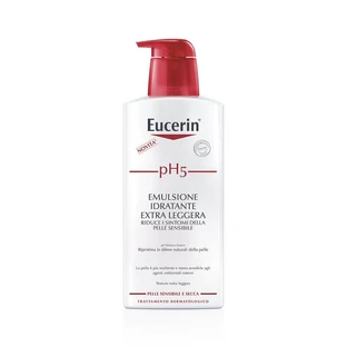Eucerin Extralight Emulsie hidratantă pentru corp pH5 400ml Promo