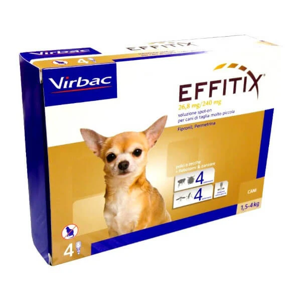 Effitix 4 Pipetten 0,44ml 26,8+240mg