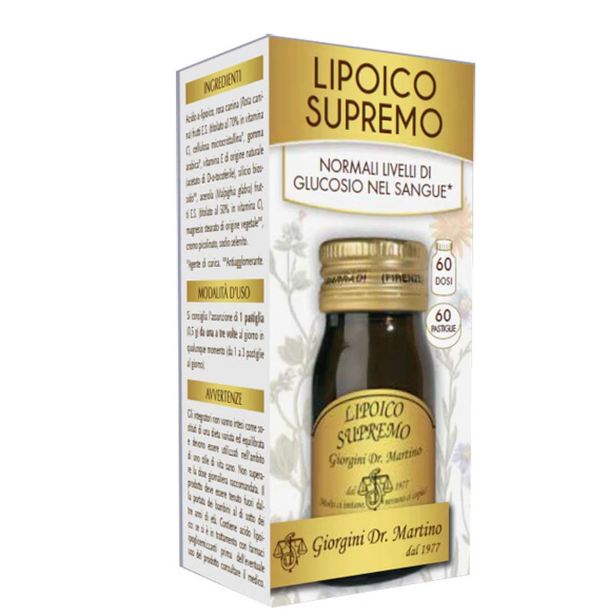 Lipoicum Supremo 60 Giorgini Tablete