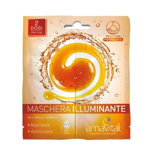 Amavital Mascarilla Iluminadora - 2x7ml