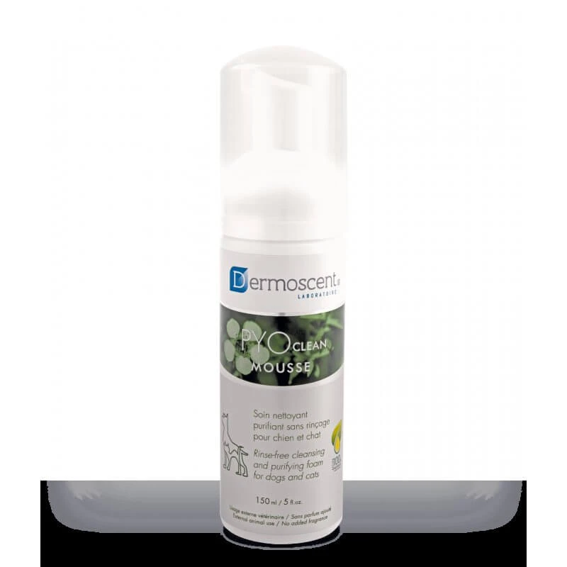 PYOclean® Mousse für Hunde und Katzen Dermoscent® 150ml
