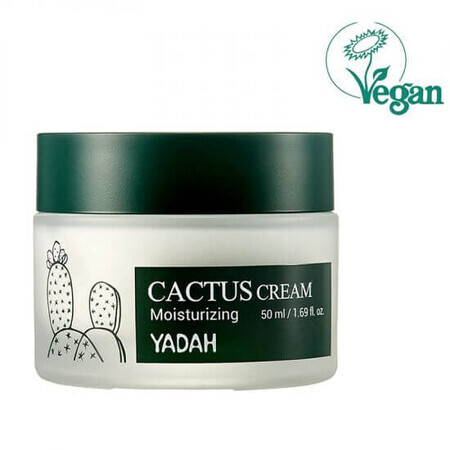 Cactus Moisturizing Face Cream, 50 ml, Yadah