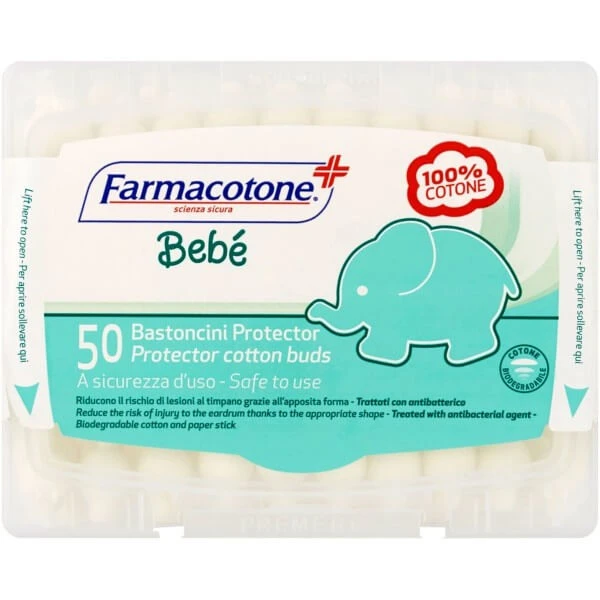 PHARMACOTONE WATTESTÄBCHEN BABY 50 STK