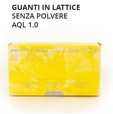 Puderfreie Latexhandschuhe Medium 100 Stück