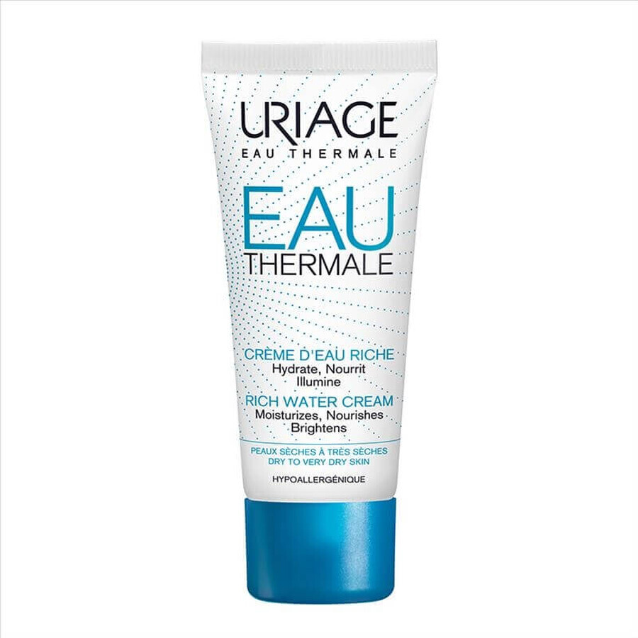 Reichhaltige Creme zur Befeuchtung normaler, zu Trockenheit neigender Haut, 40 ml, Uriage