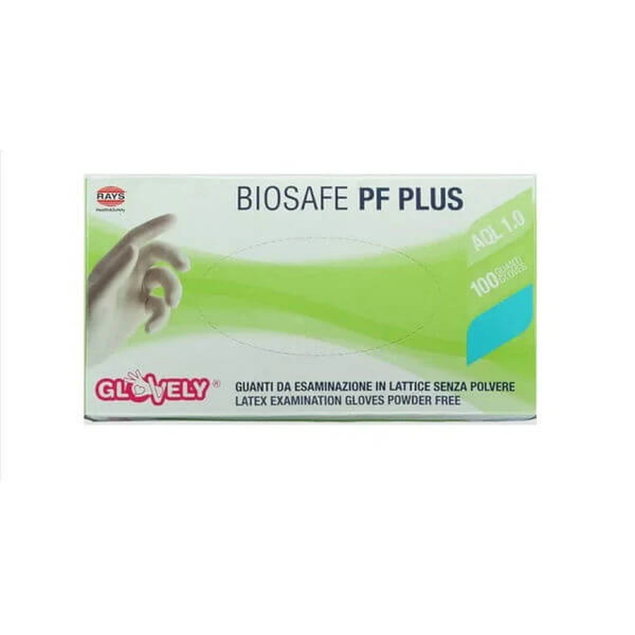 MĂNUȘI MEDIUM LATT S/POLV 100PCS