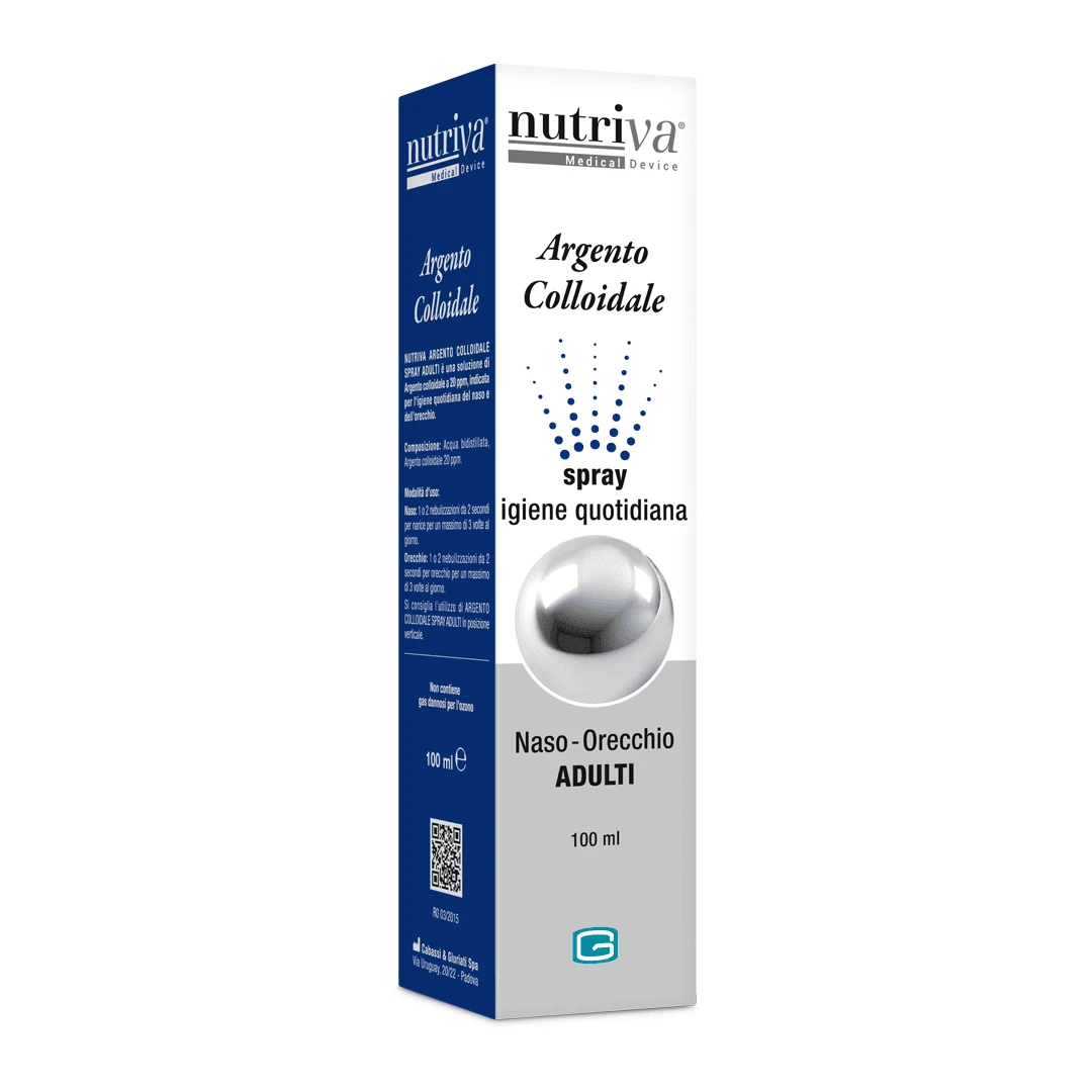 NUTRIVA KOLLOIDALES SILBER NASE/OHR 100ML