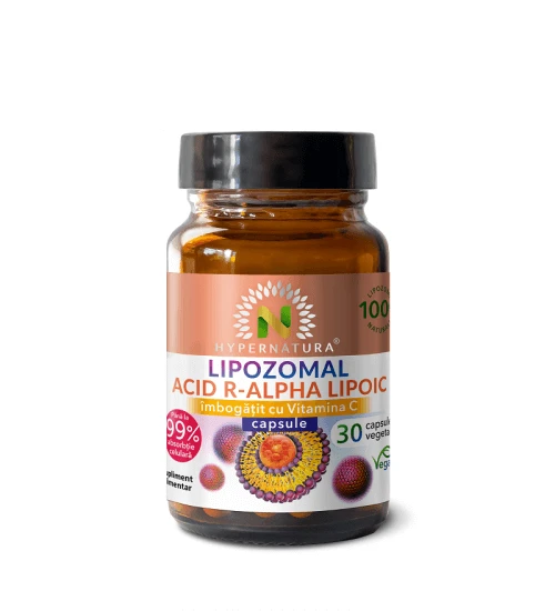 Lipozomale R-Alpha-Liponsäure, 30 pflanzliche Kapseln, Hypernatura