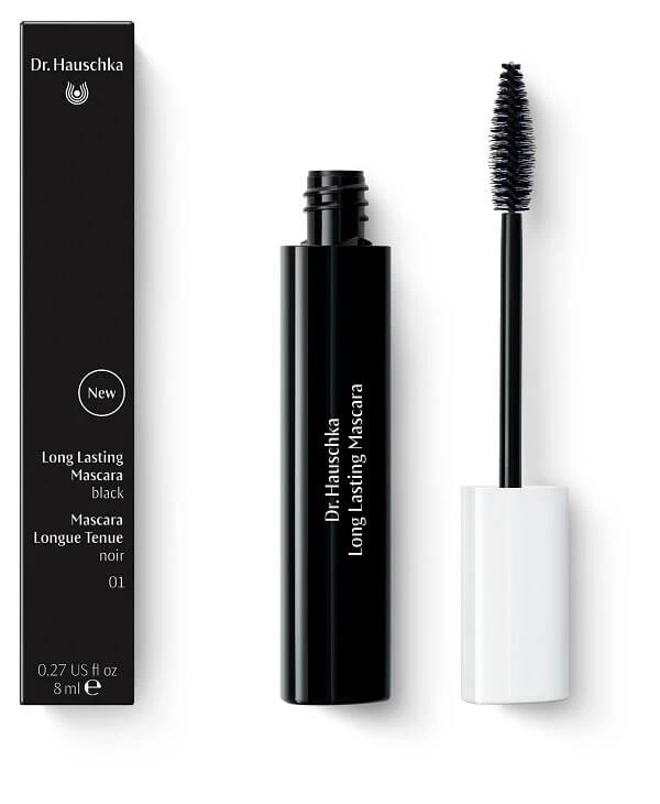 Dr. Hauschka Lang anhaltende, verlängernde Wimperntusche Farbe 01 Schwarz