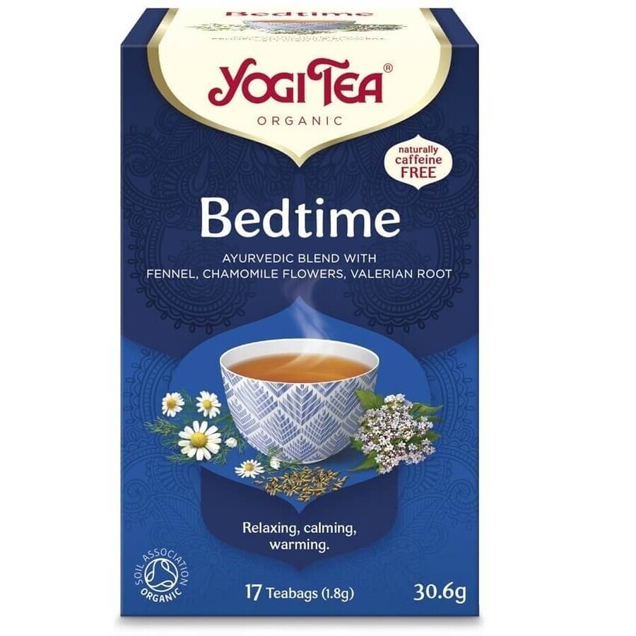 Bio-Beruhigungstee + Bio-Abendtee Packung, 17 Beutel + 17 Beutel, Yogi Tea