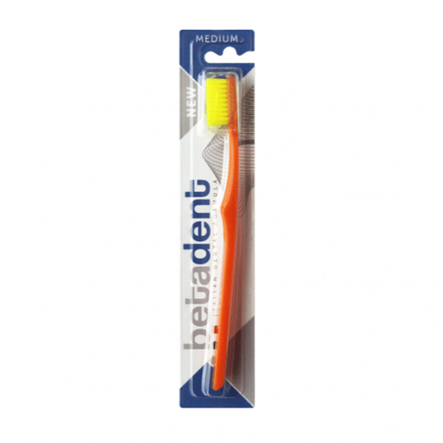 Toothbrush Betadent Medium, 1 piece, Betafarma