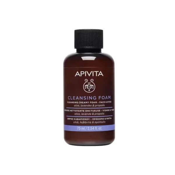 Apivita Mini-Schaum für Gesicht und Augen 75ml