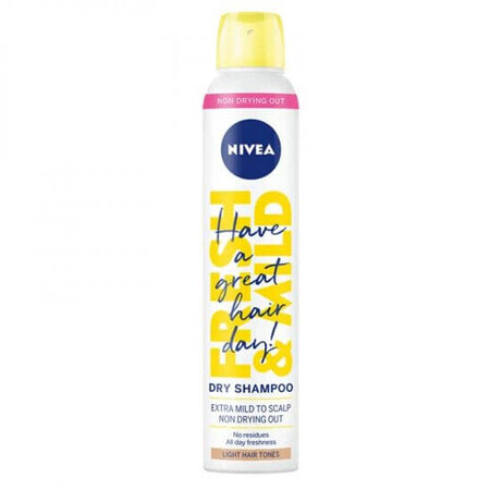 Trockenshampoo für blondes Haar Fresh & Mild, 200 ml, Nivea