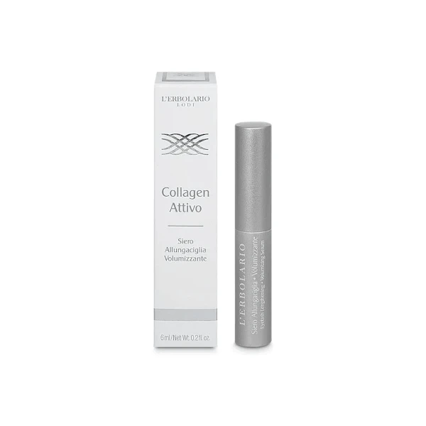 L'Erbolario CollagenAttivo - Pflegendes Serum für lange und voluminöse Wimpern, 6 ml