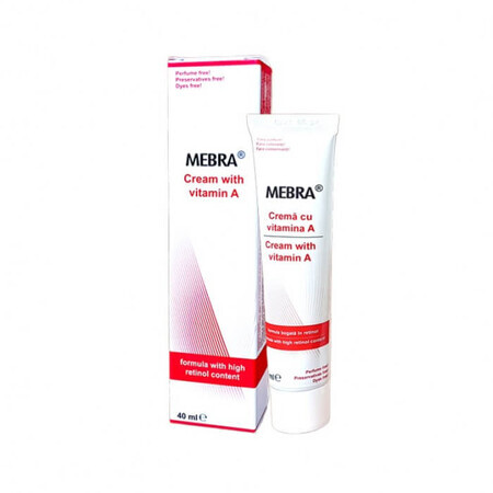 Crème à la vitamine A, 40 ml, Mebra