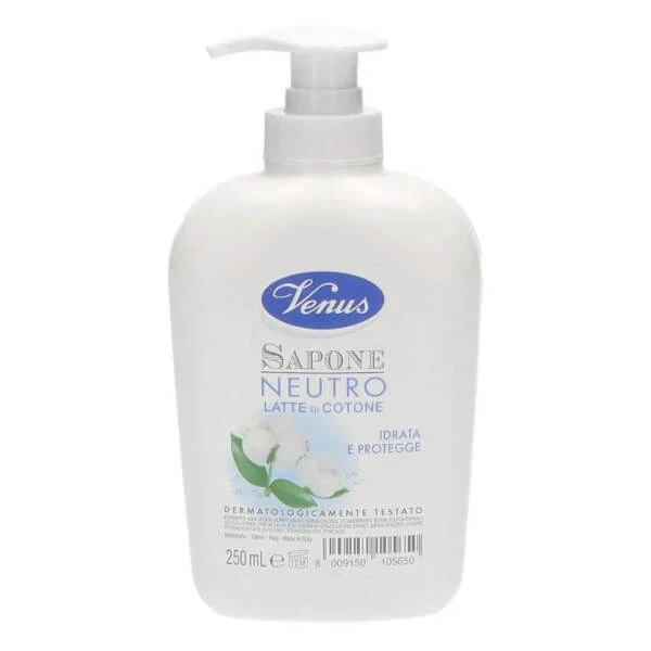 Venus Neutral Flüssigseife 250ml - Sanfte Hand- und Gesichtsreiniger