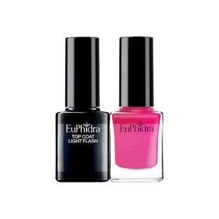 Lac de unghii semipermanent Euphidra + Top Coat protector ușor SP05
