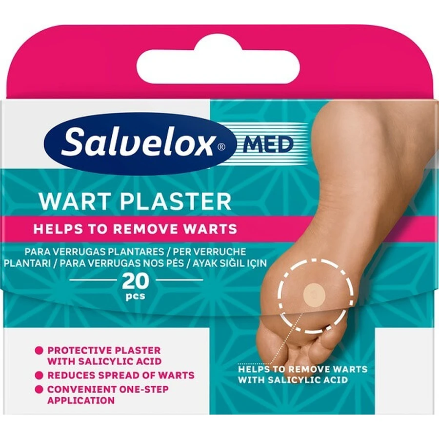 SALVELOX MED PLASTURE VERUCI 20PCS