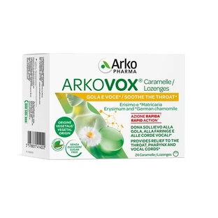 ARKOVOX 24 Pastilă de mentă cu eucalipt fără zahăr
