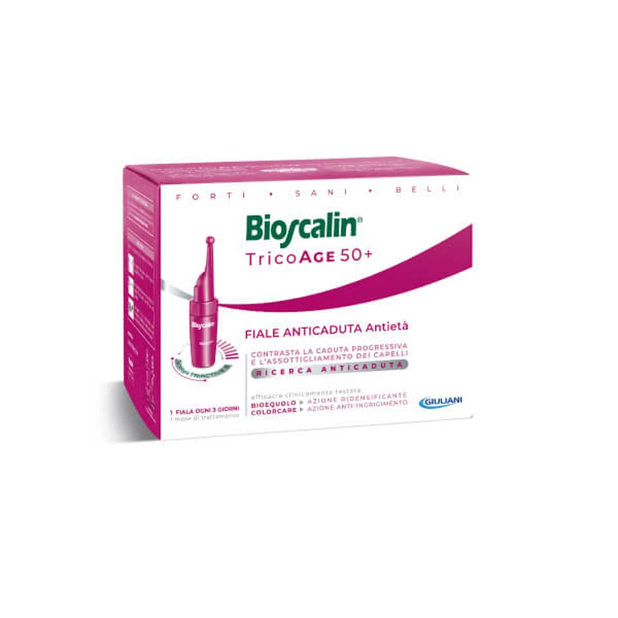 Bioscalin Trico-Age 10 Fiole anti-pierdere a părului
