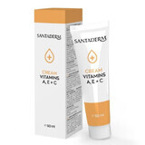 Cream with Vitamins A, E and C Santaderm, 50 ml, Vitalia