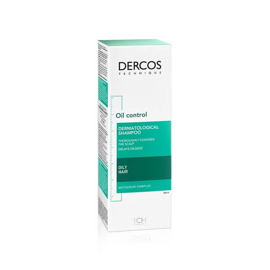 Vichy Dercos - 200 ml talgregulerende shampoo