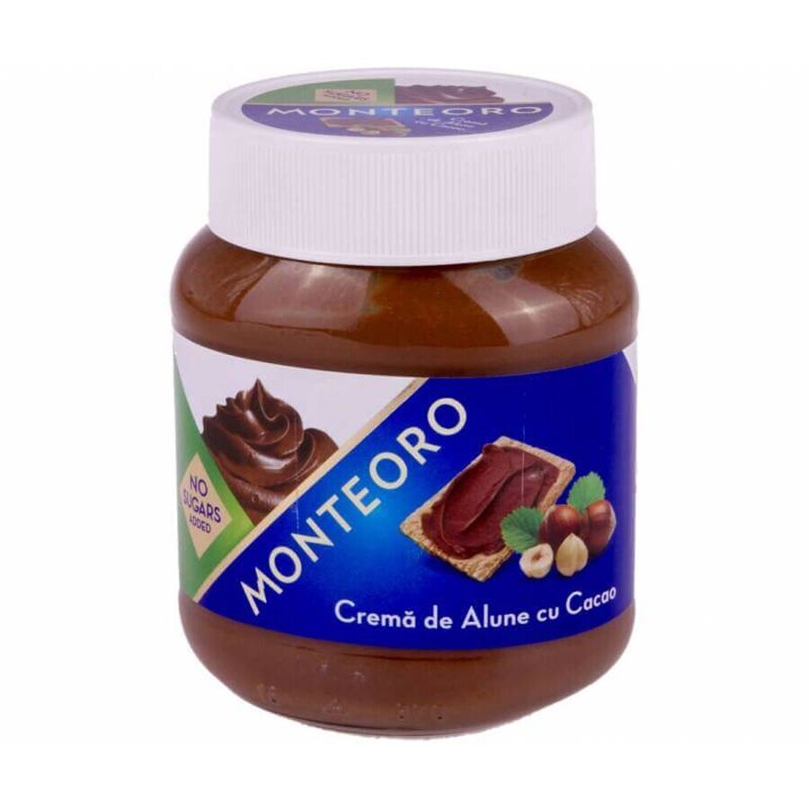Monteoro Kakao-Haselnuss-Creme, 350 g, Sly Nutritia Bewertungen