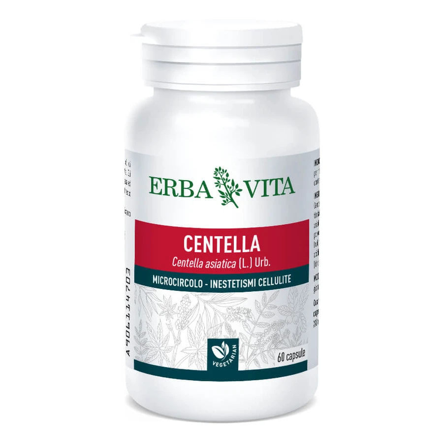 Centella 60 Cápsulas 400mg Erbavita