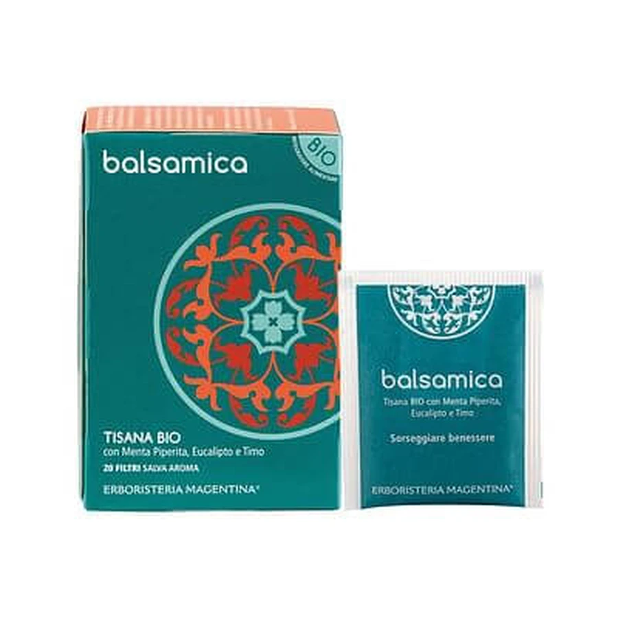 Biologische Balsamico Kruidenthee 20 Filters 20 G