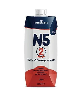 N5 2 Flüssige Folgemilch 6 12 Monate 500 ml