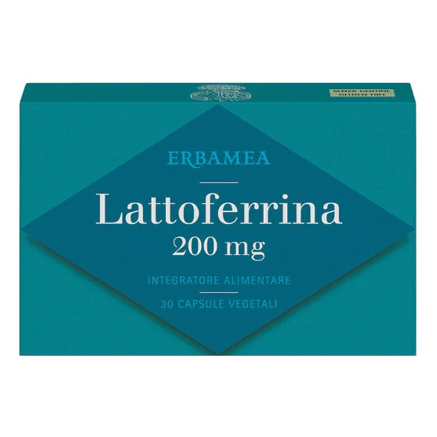 Erbamea Lactoferrin 30 pflanzliche Kapseln