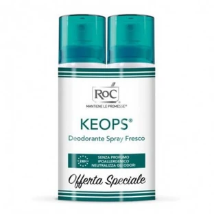 KEOPS Deodorant Spray Fresh RoC 2X100ml