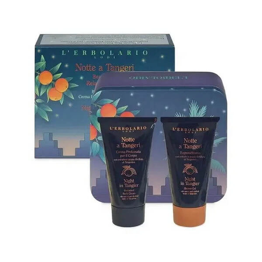 L'Erbolario Beauty Box Night In Tangiers Bubble Bath 75ml + Body Cream 75ml