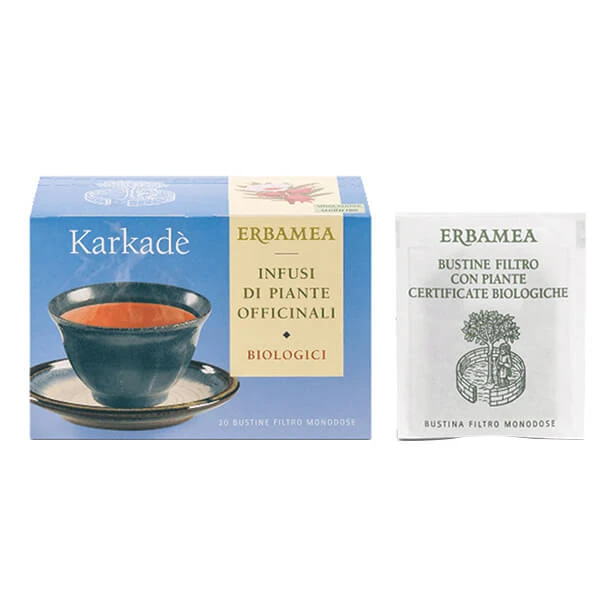 Erbamea Karkade' Infusion 20 Einzeldosis-Filterbeutel