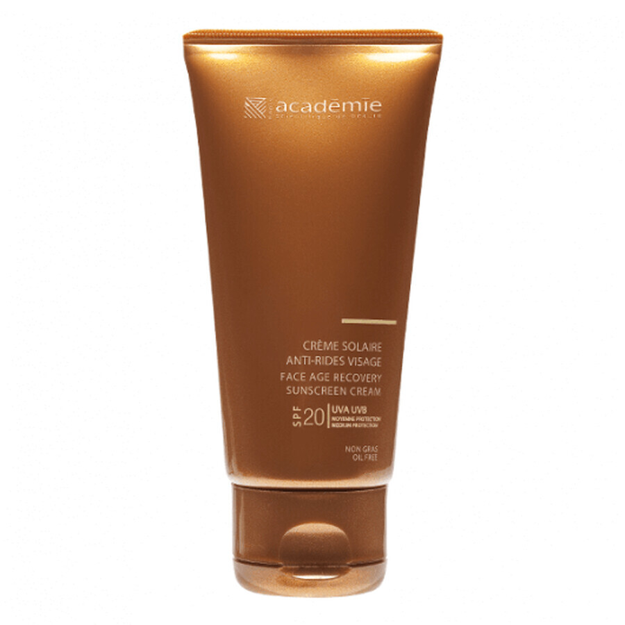 Crema cu Protectie Solara Academie Creme Solaire Anti-Rides Visage SPF20 efect anti-age 50ml