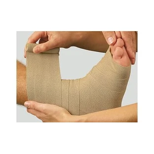 Dauerbinde Elastic Bandage F High Stretch Lightweight Compression 10x700cm With Staples