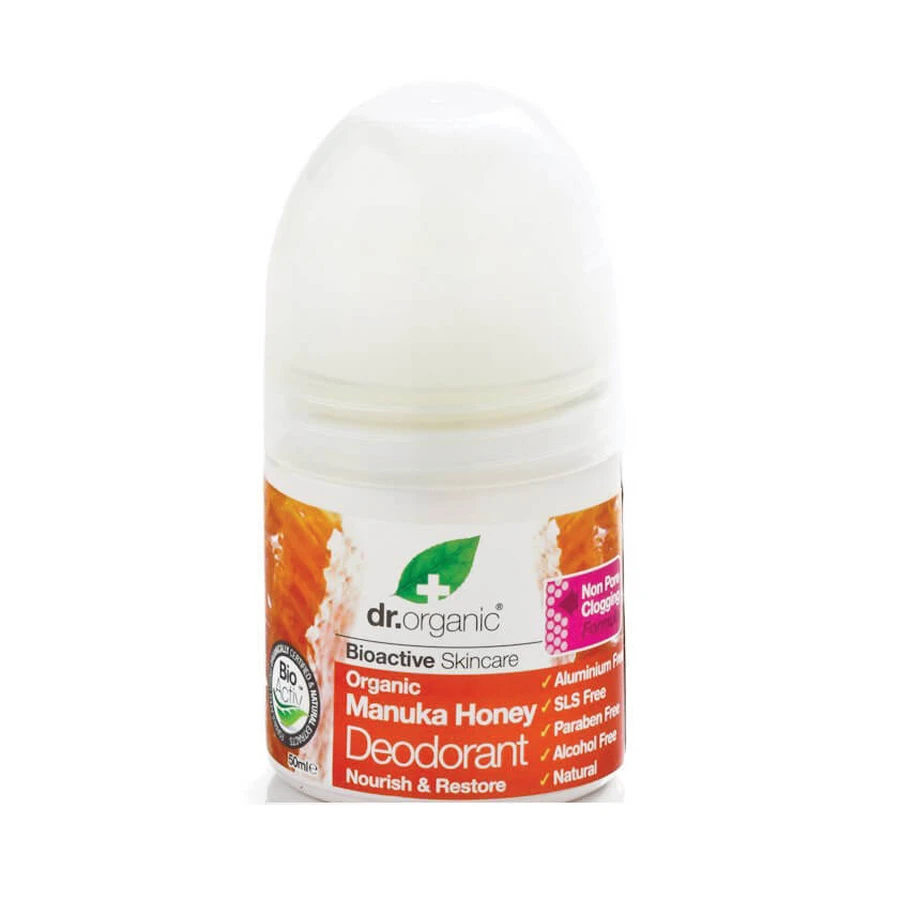 Dezodorant Dr Organic Manuka: ceny i cechy