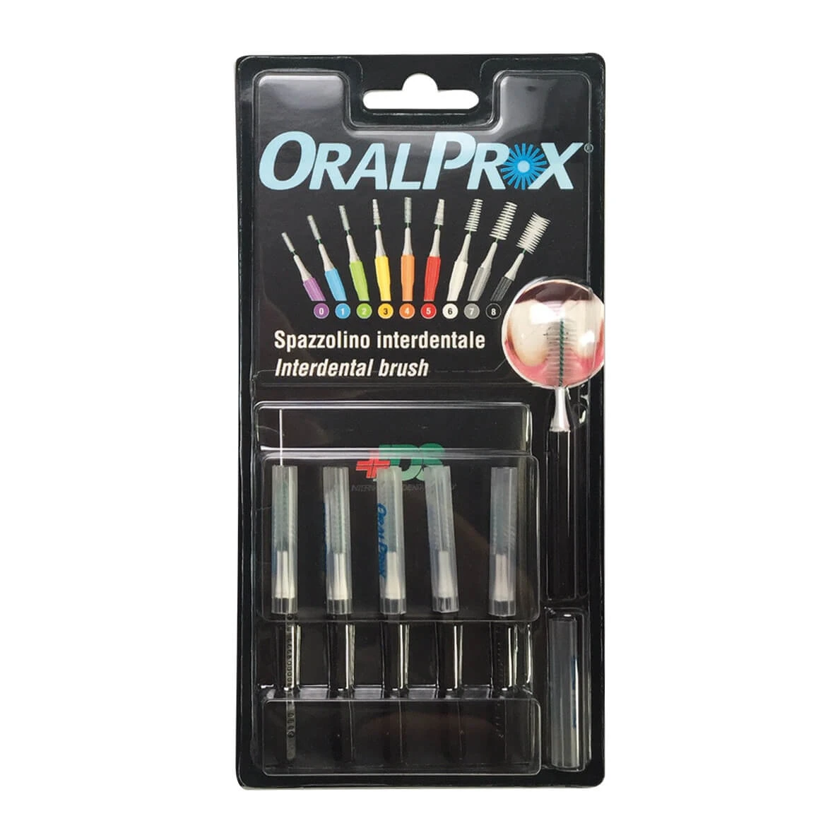 Oralprox Blister 6pcs Mis 8 Schwarz