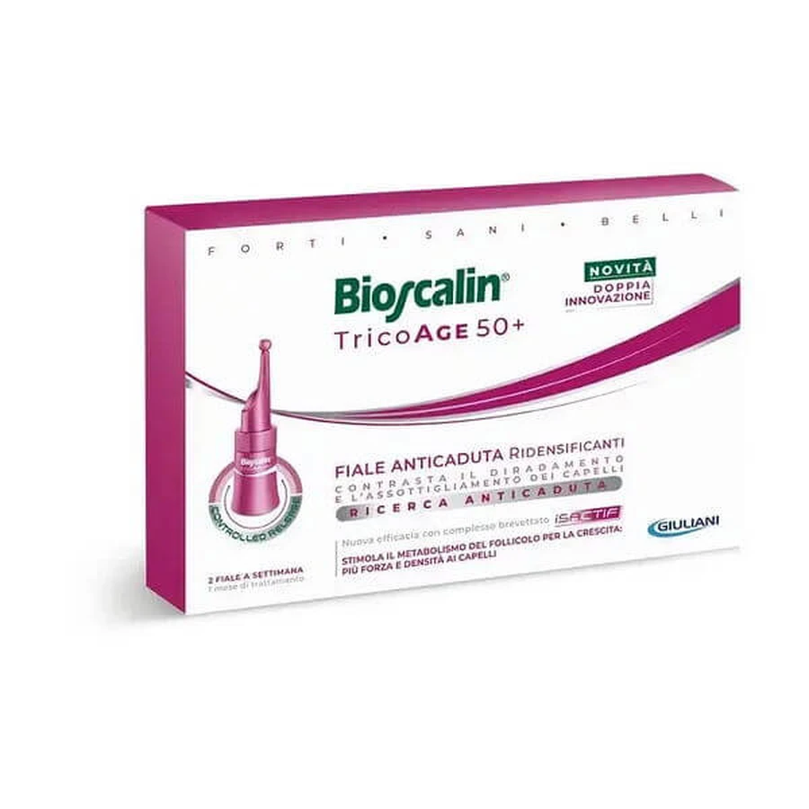 BIOSCALIN Tricoage50+ 8 flacoane