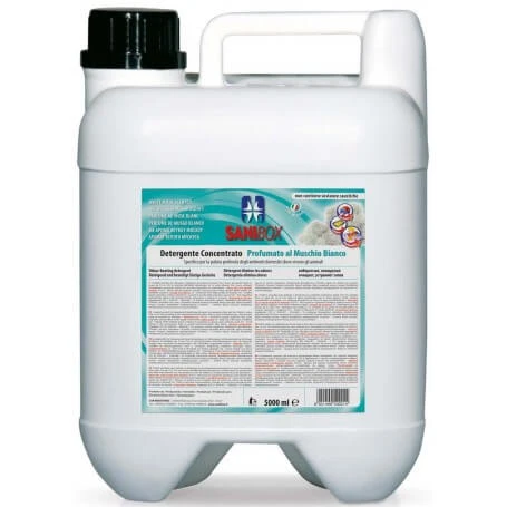 PET PROFESSIONAL SANIBOX KANISTER KONZENTRIERTER REINIGER WEISSER MOSCHUS 5 LT