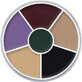 Kryolan Color Circle 6 Farbe Creme err&#246;ten BlackEye 30g
