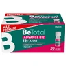 Be-Total Advance B12 Complément alimentaire 50+ Vitamines B3 B12 Zinc - 30 ampoules
