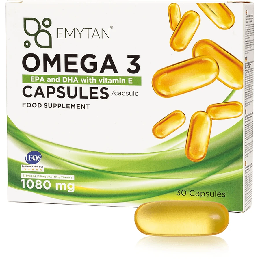 Emytan Omega 3 30 kapsułek: ceny i cechy