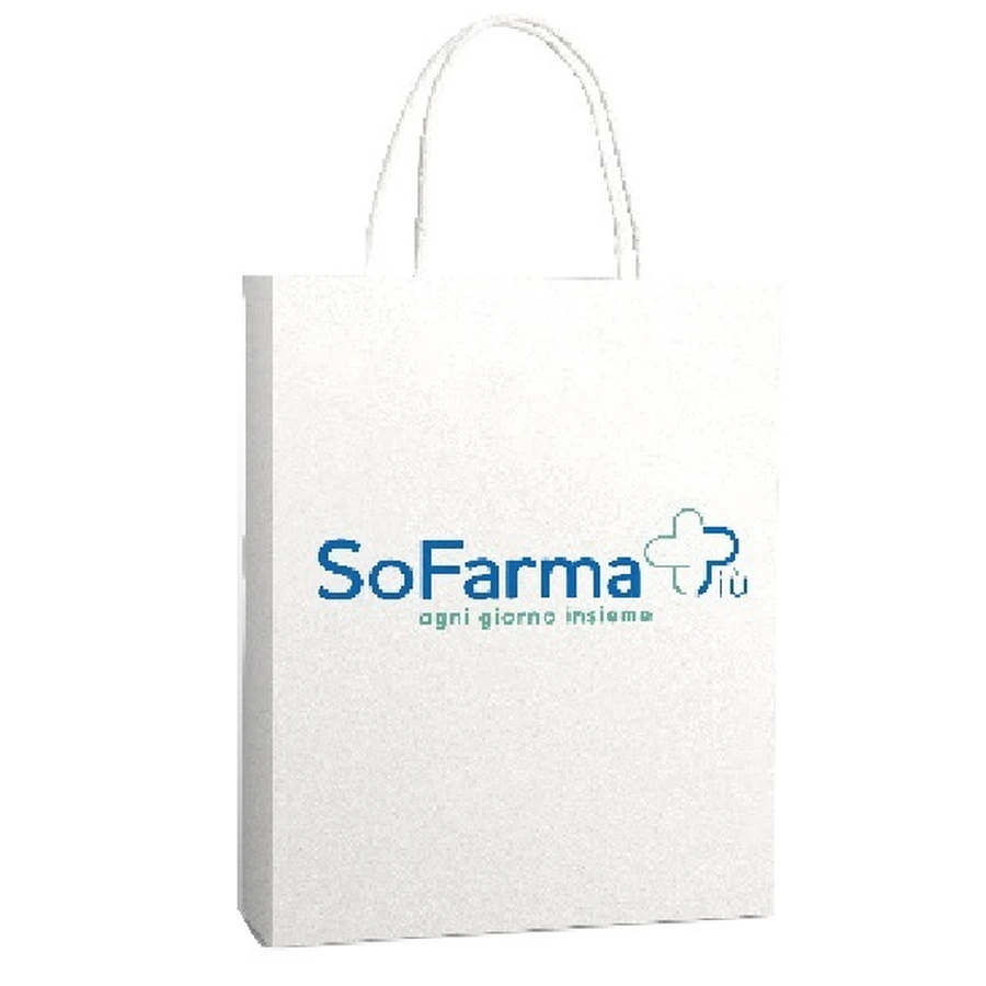 SF+ PUNGĂ DE HÂRTIE PENTRU CUMPĂRĂTURI 18+8X24