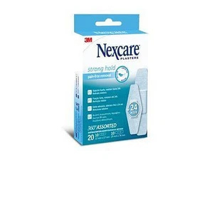 Nexcare Strong 360 Degrees Plaster 20 bucăți asortate