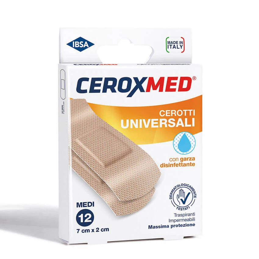 Ceroxmed - Universal-Pflaster Medium Packung 12 Stück
