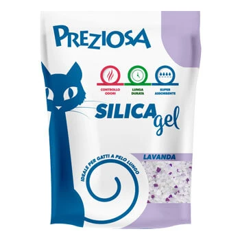 EDLES KATZENSTREU HYGIENISCHES KIESELGEL LAVENDEL 2,25 KG